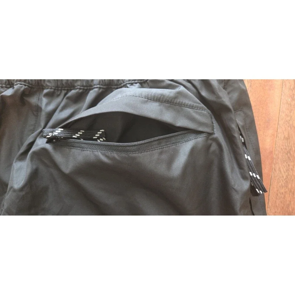 Snake Eyes Mens Golf Rain Pants Black Waterproof Mesh Lined Size XL Style 251700